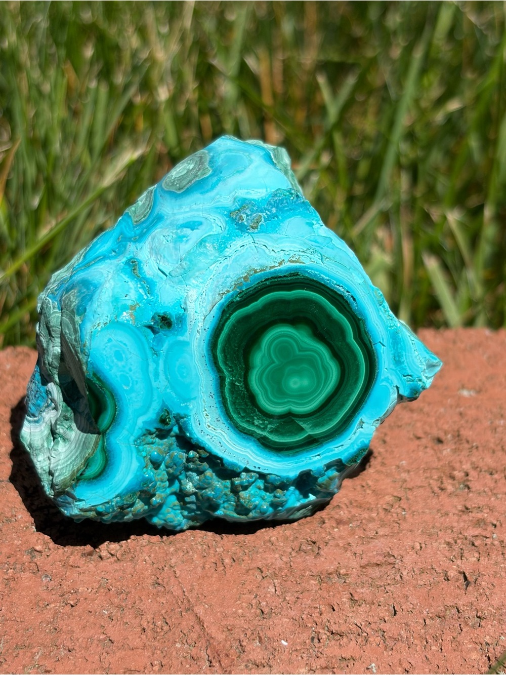 Raw Malacholla Specimen